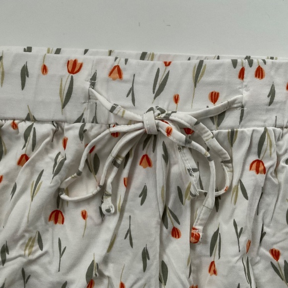 Cozy Earth Women’s Tulip Toile Short Sleeve Pajama Set Sz S Bamboo Luxury Soft - Picture 14 of 15